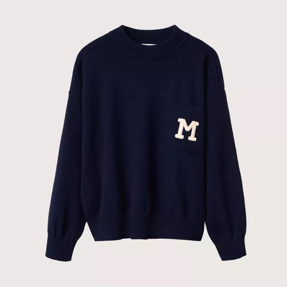 Mango Knit Pocket Sweater - Picture 1 of 10